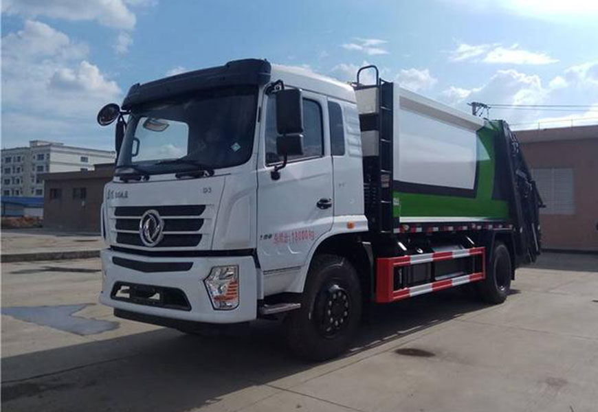 东风专底CLW5182ZYSD6型压缩式垃圾车