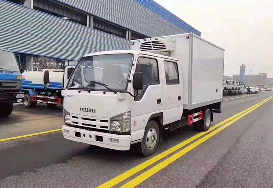 五十铃双排座冷藏车 国六