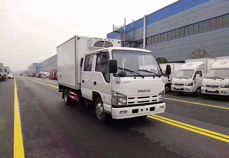 五十铃双排座冷藏车