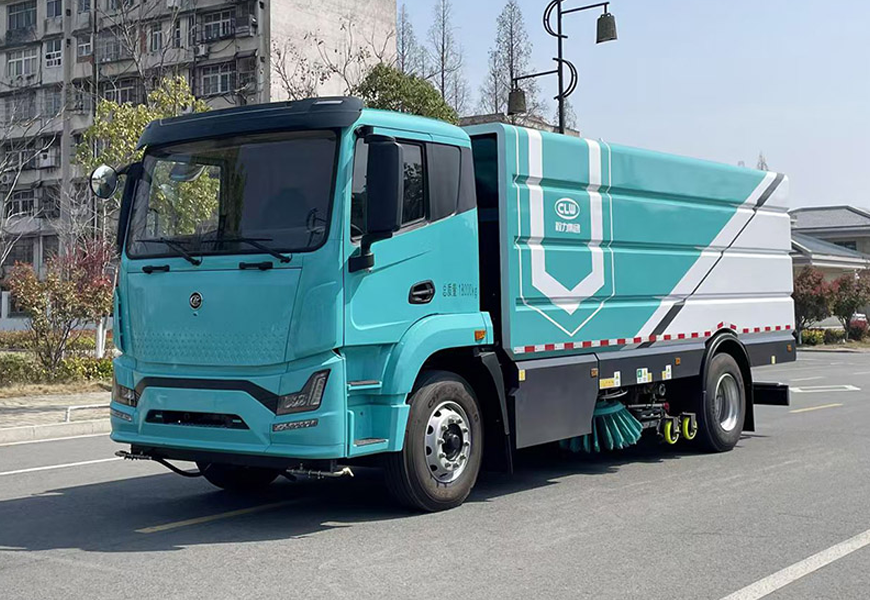 程力18T纯电动洗扫车 型号：CL5184TXSBEV